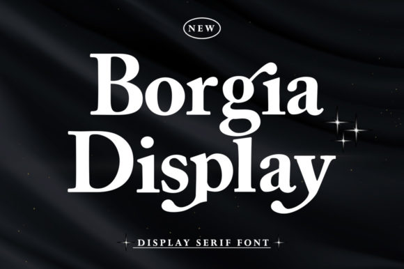 Borgia: A Bold Display Font for Campaigns