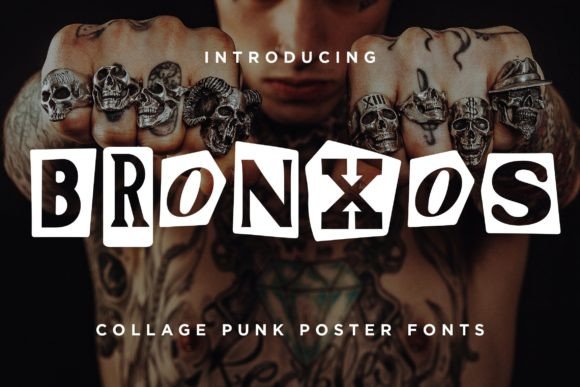 Bronxos: The Urban Display Font for Bold Marketing