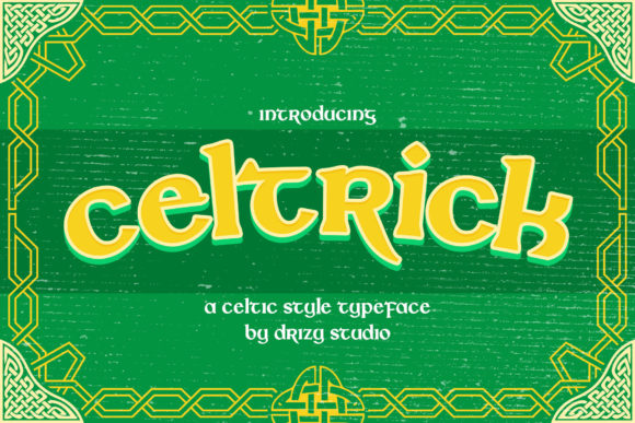 Celtrick: A Mystical Display Font for Your Brand