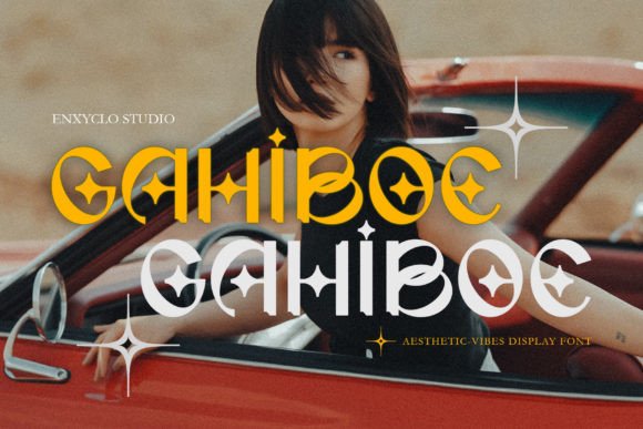 Gahiboe: The Ultimate Display Font for Campaigns