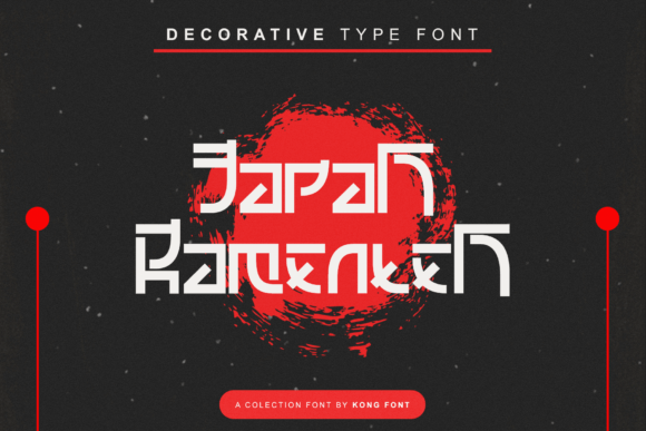 Japan Ramenten: A Modern Display Font for Editorial Design