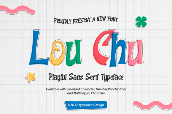 Lou Chu: A Playful Display Font for Web Design