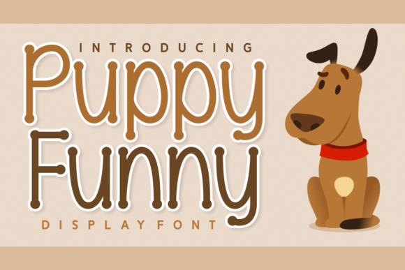 Puppy Funny: A Quirky Display Font for Campaigns