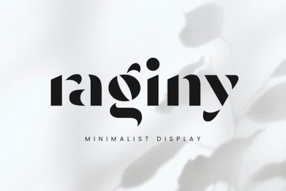 Raginy: A Classy Display Font for Premium Branding