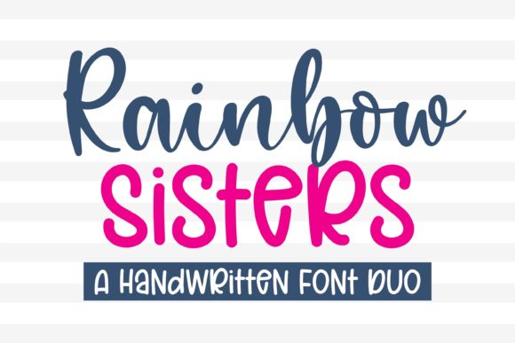 Rainbow Sister: A Charming Display Font for Web Design