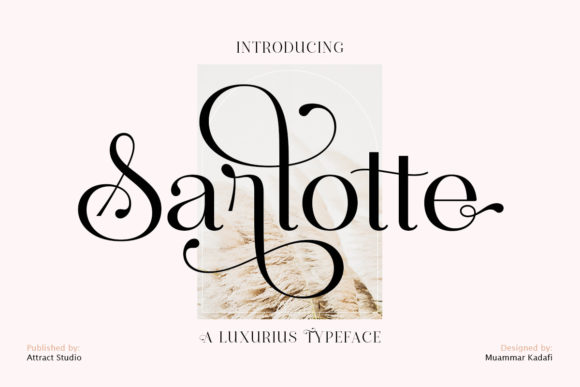 Sarlotte: A Distinct Display Font for Editorial Design