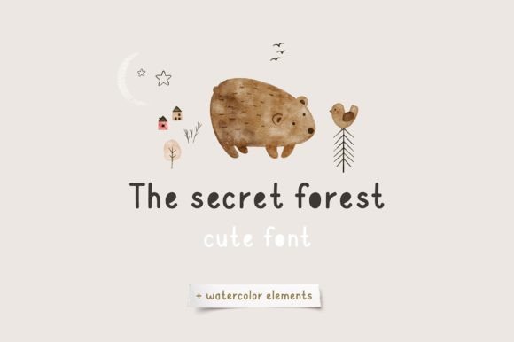 Secret Forest: A Web Designer's Review of This Playful Display Font