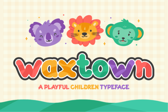 Waxtown: A Playful Display Font for Branding